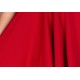Dámské asymetrické šaty Lacosta - Exclusive červené