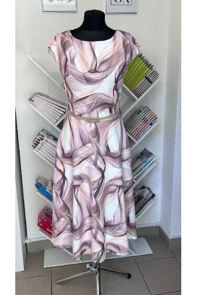 Šaty IVY – elegantní midi šaty pro svatby i společenské události